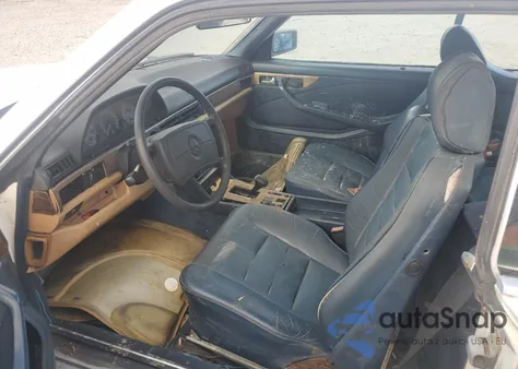 1984 Mercedes Benz 500Sec из США, поврежденный, VIN WDB12604412007325